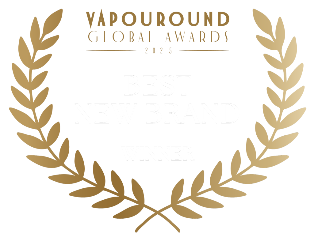 VAPOUROUND GLOBAL AWARDS 2025 BEST NEW BRAND WINNER CREST