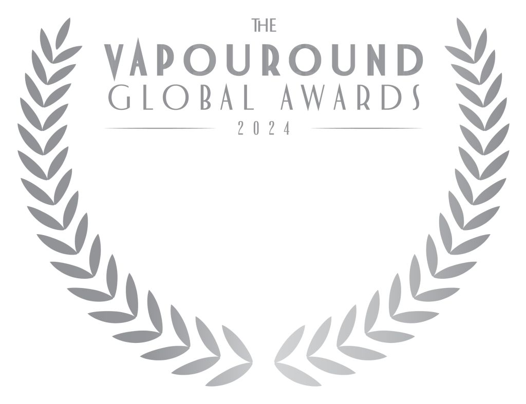 VAPOUROUND GLOBAL AWARDS BEST TOBACCO 2ND PLACE CREST