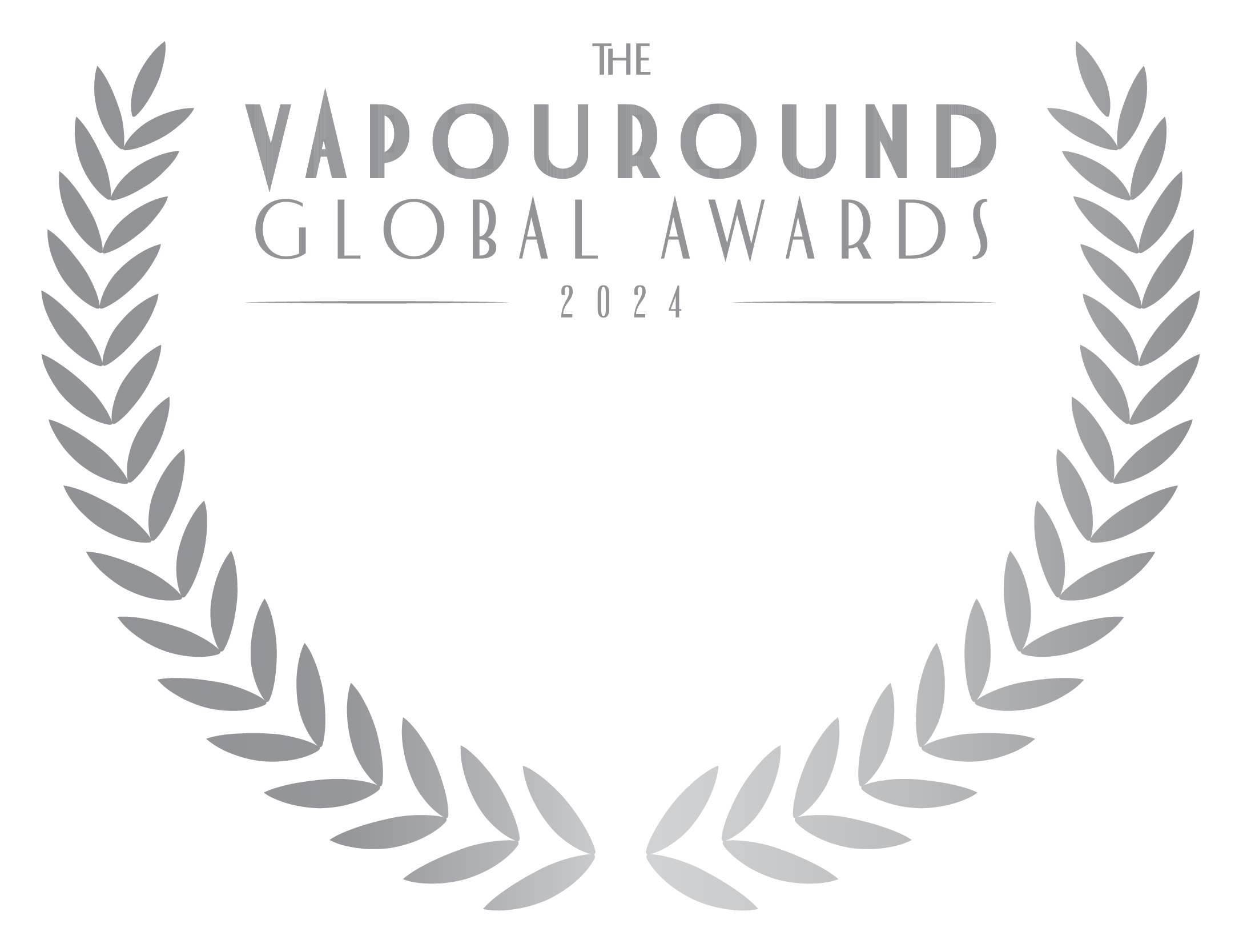 VAPOUROUND GLOBAL AWARDS BEST TOBACCO 2ND PLACE CREST